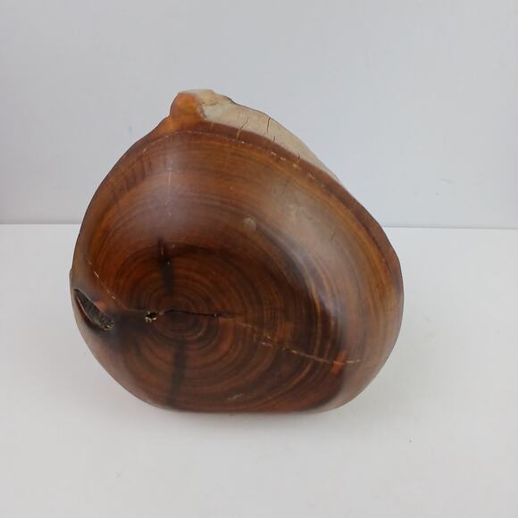 VTG Artisan Made Wooden Stash Box /Organic Natural Wood Design/ Hidden Drawer - Picture 3 of 13